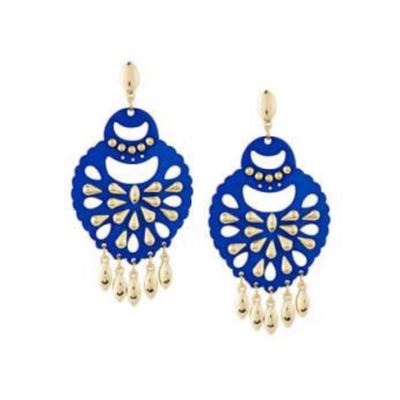 Neiman Marcus Jewelry - Beautiful Fragments Blue Statement Earrings